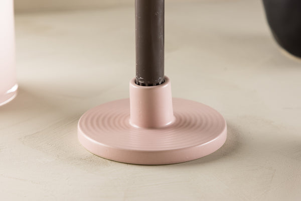 Candlesticks BETTE Light pink - W12*H5cm