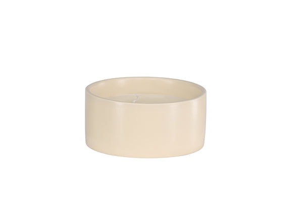 Scented candle DOUGLAS Ceramic Beige - D13*H6cm