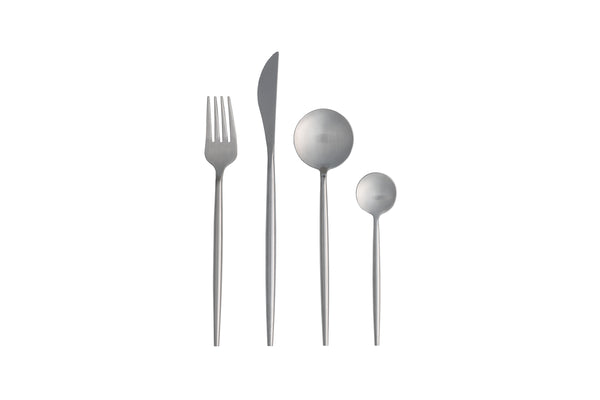 Bestick ACTIVE Stål 4-pack Silver ST