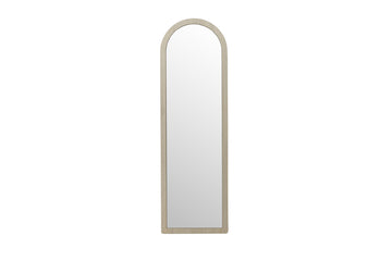 Mirror MEMPHIS Glass 193*60 White plastered