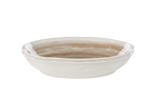 Bowls JUBLIE Stoneware ⌀33 2pcs Beige