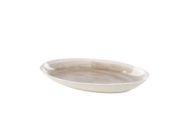 Dish JUBLIE Stoneware ⌀36 Beige