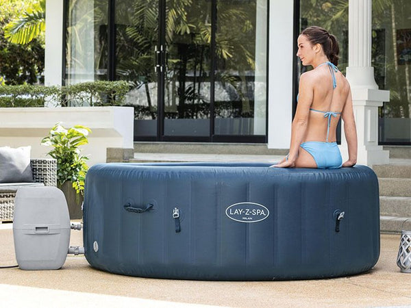 LAY-Z Spa Milan Bestway AirJet Plus Uppblåsbar Jacuzzi 4-6 Personer