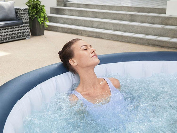 LAY-Z Spa Milan Bestway AirJet Plus Uppblåsbar Jacuzzi 4-6 Personer