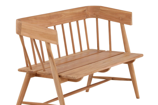 Soffa SPLIT 2-Sits Teak Natur