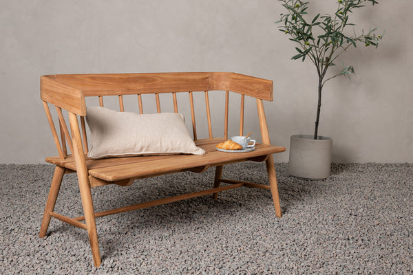 Soffa SPLIT 2-Sits Teak Natur