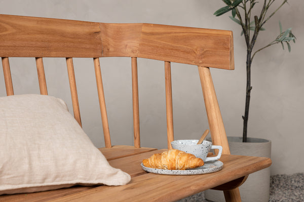 Soffa SPLIT 2-Sits Teak Natur