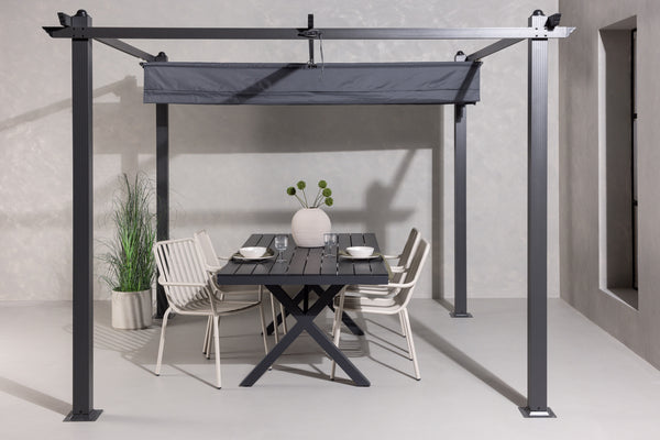 Pergola LAZIO 248x295x295 Grå