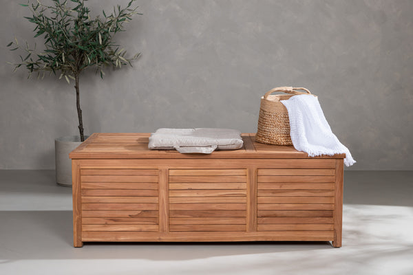 Dynboxar TRENTO Teak 70x130 Natur