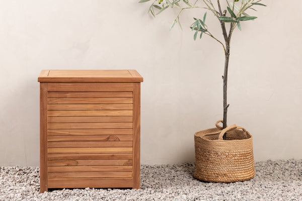 Dynboxar TRENTO Teak 53x53 Natur