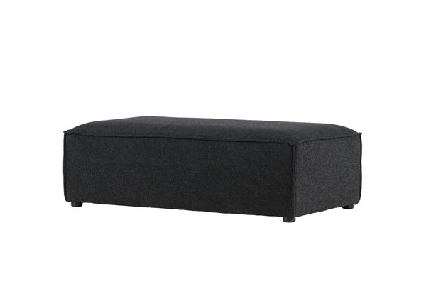 Pouffe GILLHOLMEN Bouclé Black