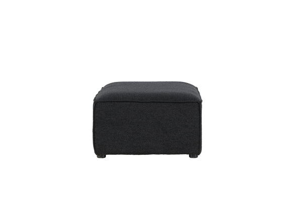 Pouffe GILLHOLMEN Bouclé Black