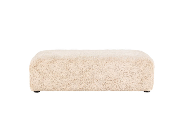 Pouffe FRANKIE Teddy 100*30 Beige