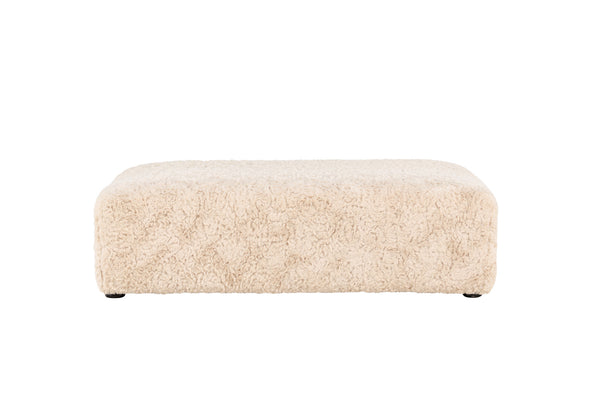 Pouffe FRANKIE Teddy 100*30 Beige