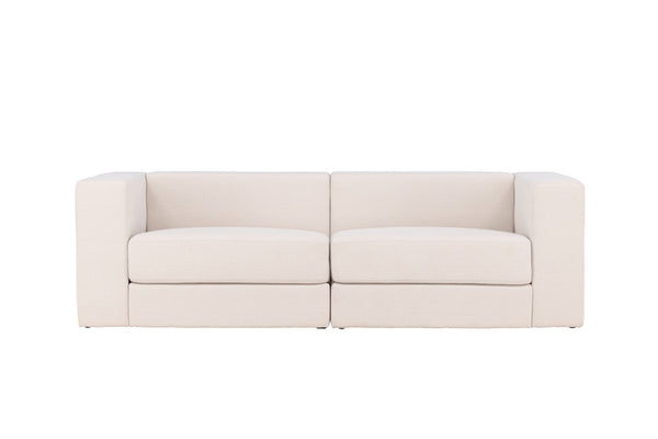 3-Seater Sofa LUMI Linen White