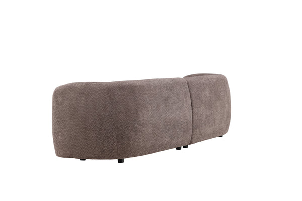 3-Sits Soffa CIELO Polyester Brun