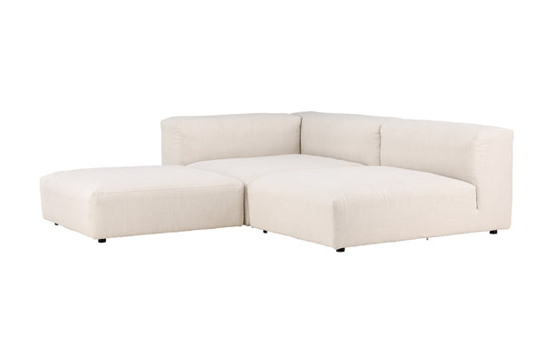 Schäslongsoffa MAVI Polyester Beige