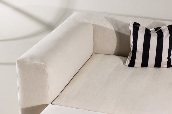 Schäslongsoffa MAVI Polyester Beige