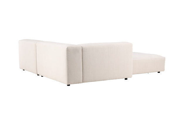 Schäslongsoffa MAVI Polyester Beige