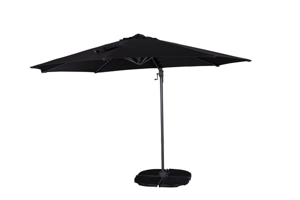 Parasol LEEDS Aluminum ⌀300 Black