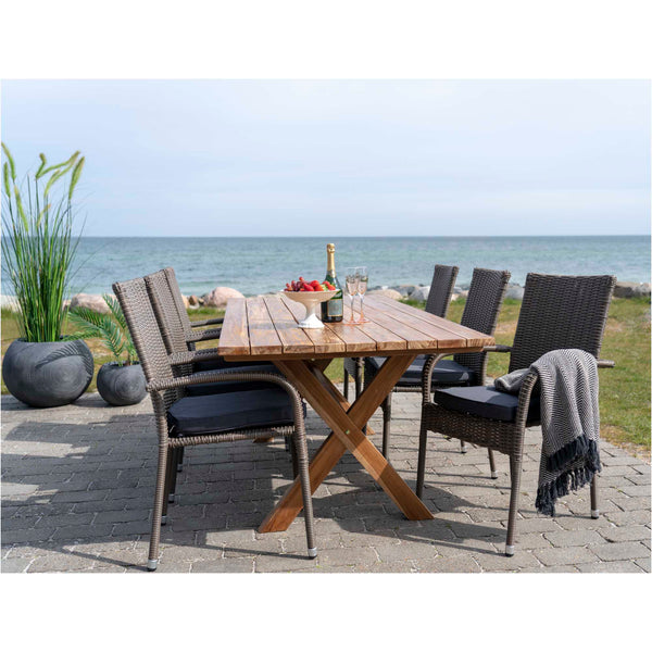 Matbord MURCIA Teak 200x90x75 Natur