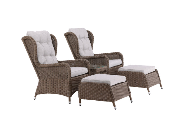 Lounge Set WASHINGTON Konstrotting Natur