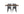 Dining group GARCIA & TABLAS Dining table 150x90x74 Natural + Dining chairs 4 pcs Dark gray