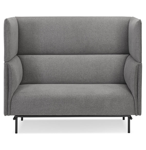 Soffa 2-Sit KIKU 150*76*126 Mörkgrå tyg