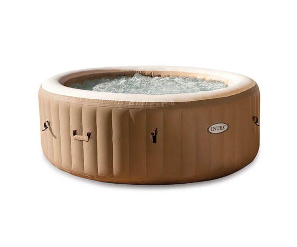 INTEX PureSpa Bubble Uppblåsbar Jacuzzi 6 Personer