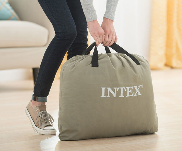 Luftmadrass INTEX Comfort Plush Förhöjd - Enkel