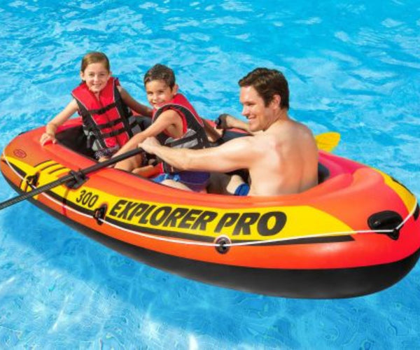 INTEX Explorer Pro 300 Schlauchboot – 3 Personen