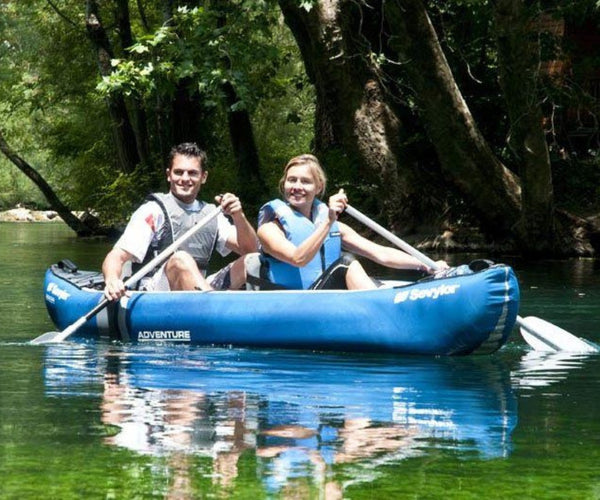 Uppblåsbar Kajak SEVYLOR Adventure Kit Blå