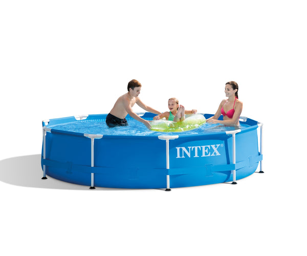 INTEX Metal Frame Swimmingpool 305*76  - Med Utan Filterpump