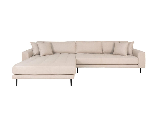 Lounge Soffa LIDO – Vänsterställd Beige