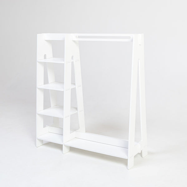 Clothing Rack with Shelves for Toddlers