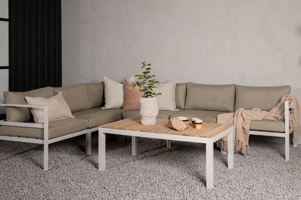 Hörngrupper COPACABANA Aluminium Beige