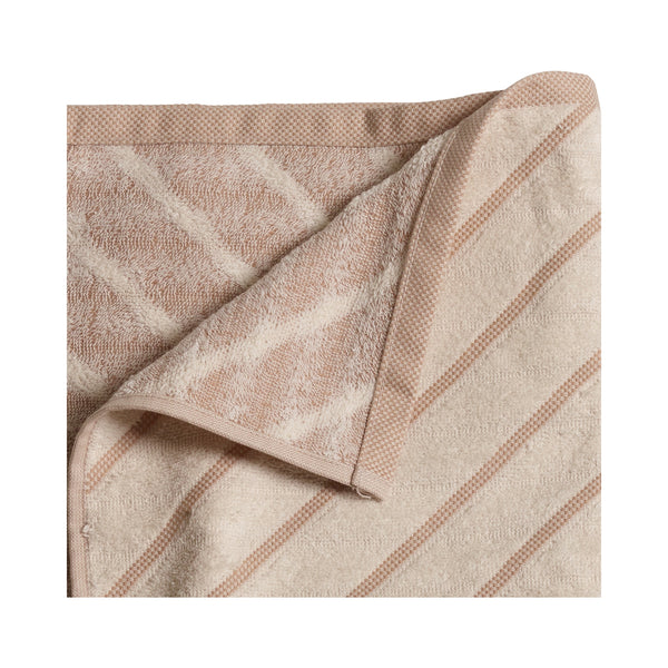 Bath towel 4pcs MASUMI RAND Cotton 30X50 Powder