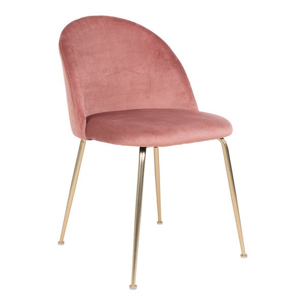 Matstolar GENEVE Sammet 52x51x78 Rosa-2st