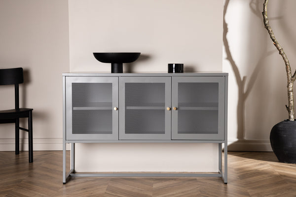 Cabinet MALLA Steel 120x80 cm-Light grey